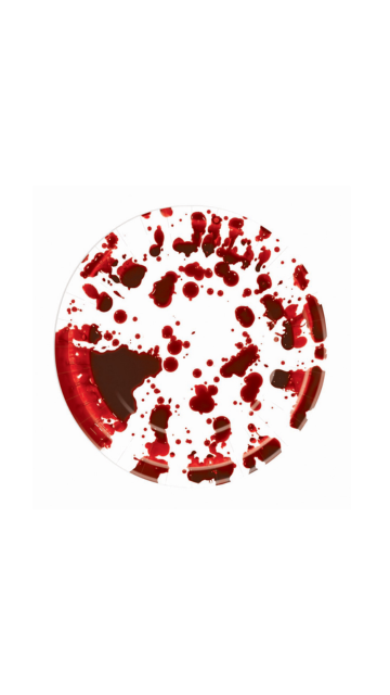 Bloody Dinner Plates