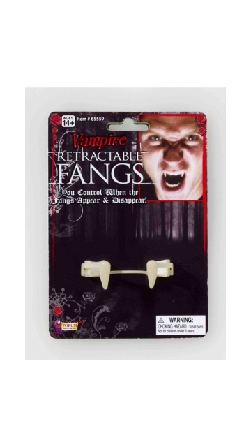 Retractable Special FX Fangs