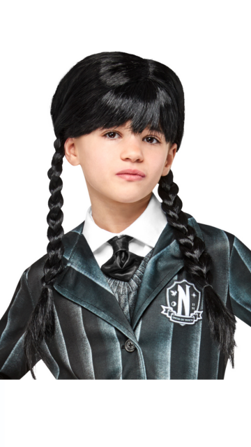 Wednesday Addams Child Wig