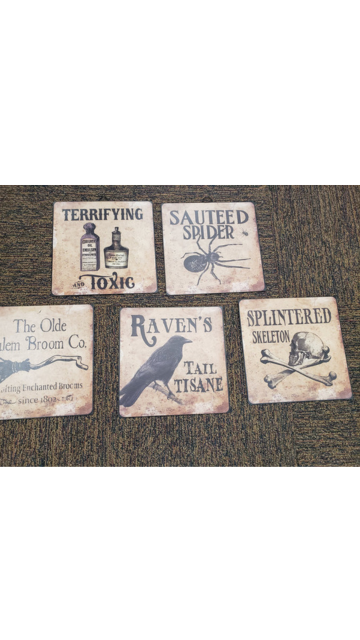 Halloween Metal Sign Assortment