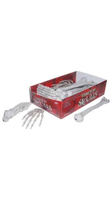 Tabletop Skeleton Bone Display