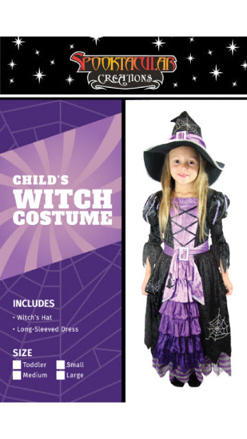 Purple Witch Costume Cosplay - Child - SoulofHalloween
