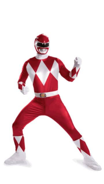 Red Ranger Super Deluxe Costume
