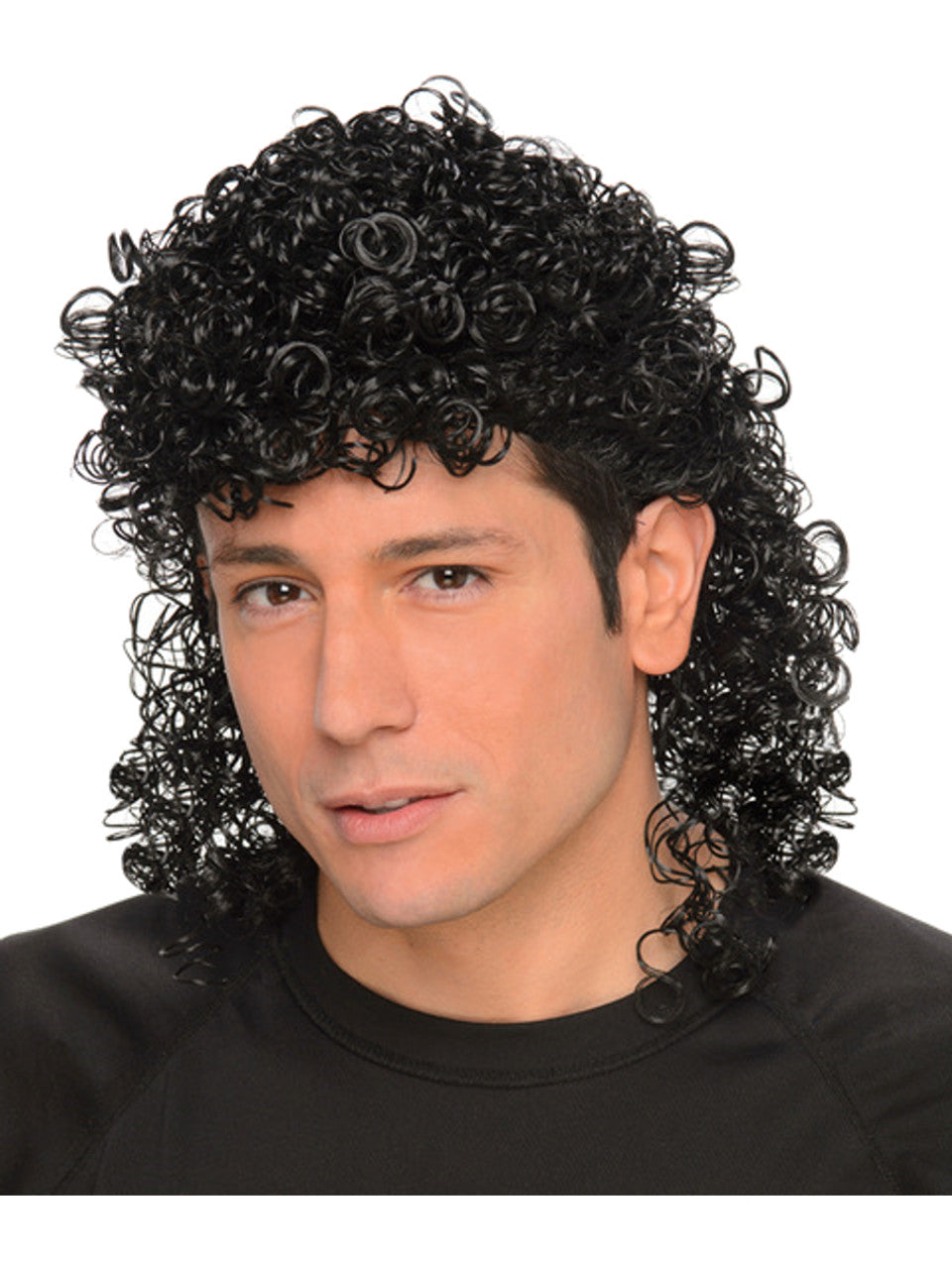 Redneck Curly Mullet Wig
