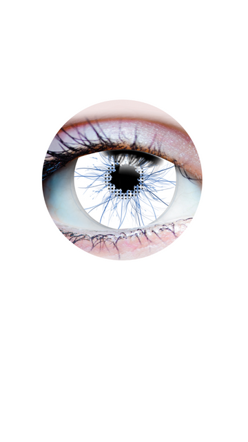 PRIMAL ® THOR - WHITE COLORED CONTACT LENSES