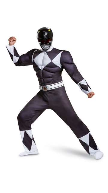 Black Ranger Classic Muscle Adult