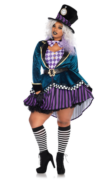 Plus Delightful Mad Hatter Costume - SoulofHalloween