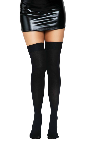 Luna Black Thigh High Stockings – SoulofHalloween