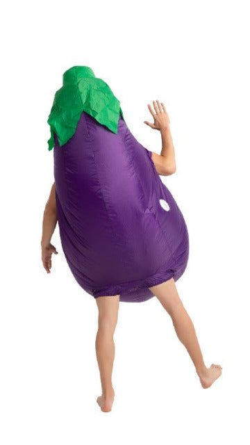 Peach and Eggplant Couple Inflatable Costume - Adult - SoulofHalloween