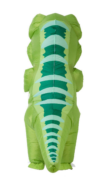 Inflatable Animated Green Dinosaur Costume Cosplay - SoulofHalloween