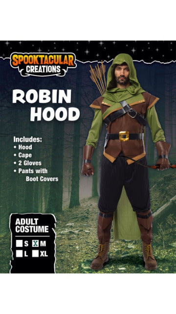 Robin Hood Costume Set For Role Play Cosplay - Adult - SoulofHalloween