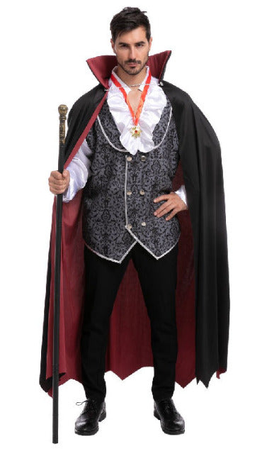 Cold Silver Vampire Costume for Role Play Cosplay- Adult - SoulofHalloween