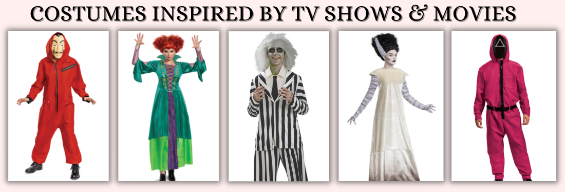 A Fantastic Collection of Classic Halloween Costumes Inspired by movies & TV Shows