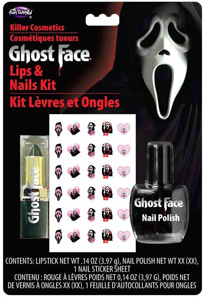 Ghostface Lips and Nails Kit