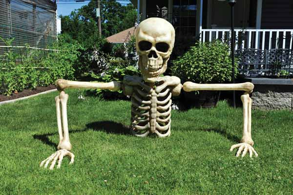 Grave Breaker Skeleton Decor