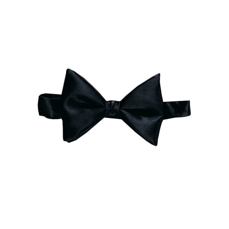 Satin Bow Tie With Neck Band