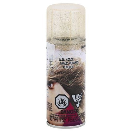 Gold Glitter Hair Spray