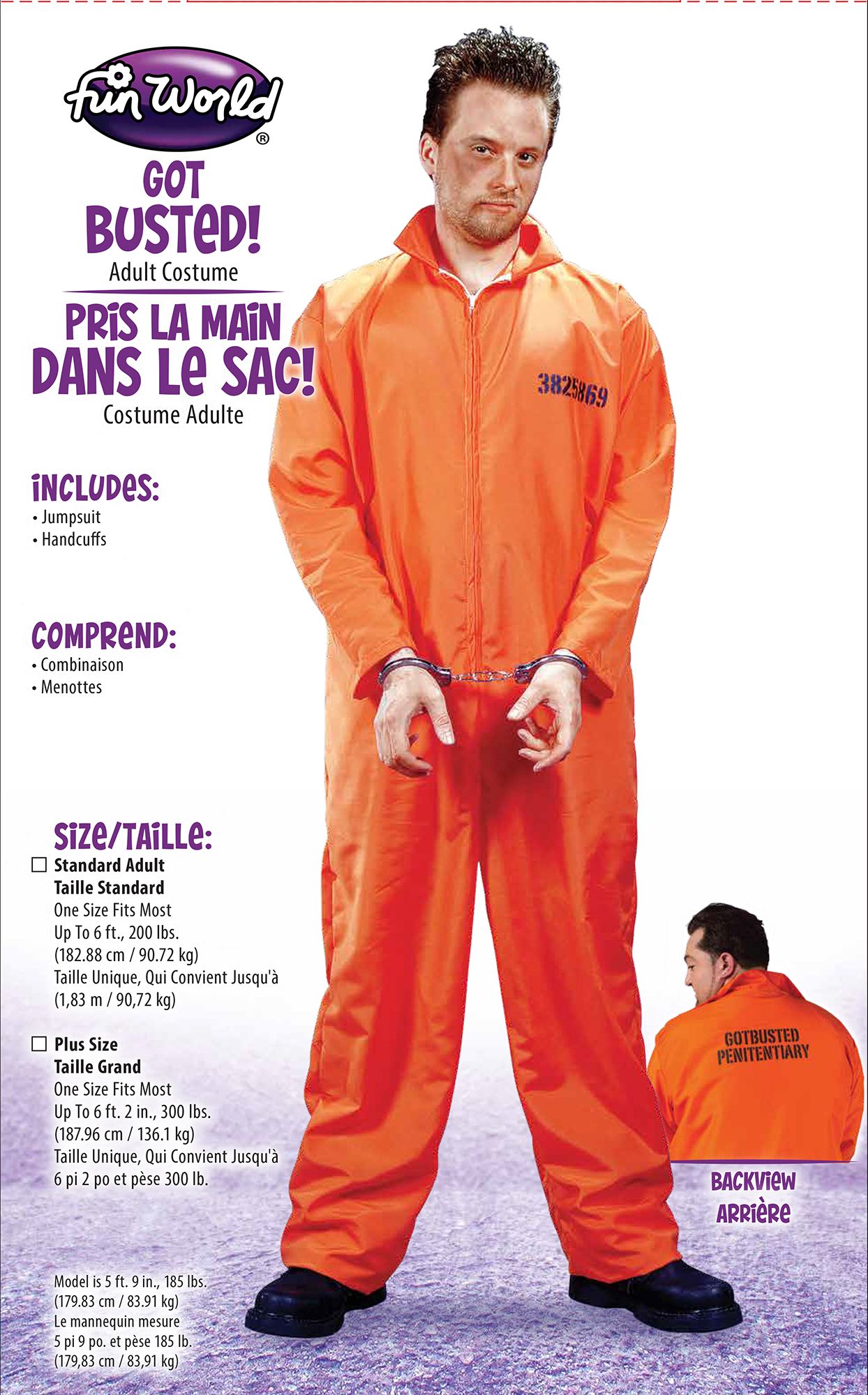 Got Busted Costume