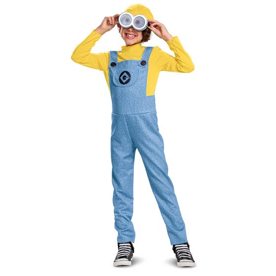 Minion Kid Costume - Minion Bob Character Outfit for Children