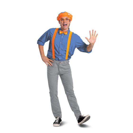 Blippi Adult Costume Kit