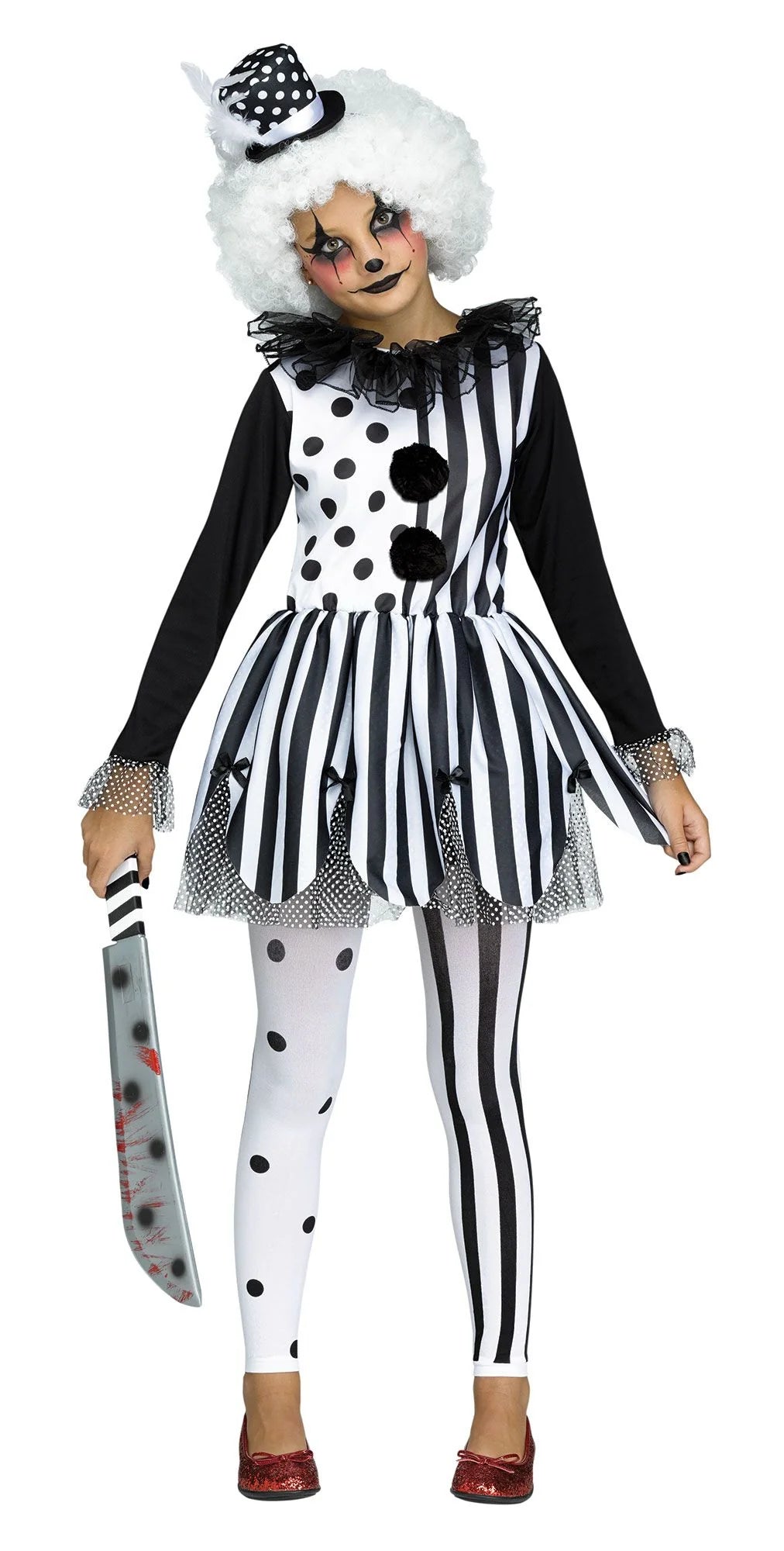 Killer Clown Costume for Kids