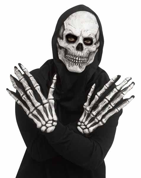 Skull Mask & Glove Set