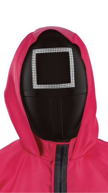 Squid Game Square Supervisor Mask