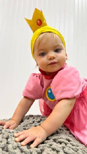 Princess Peach Infant Costume