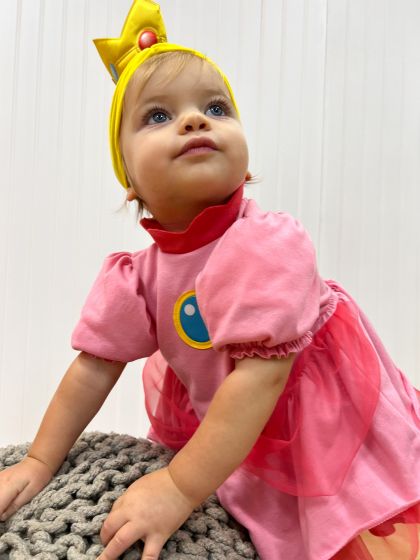 Princess Peach Infant Costume