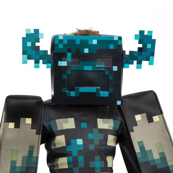 Minecraft Warden Deluxe Costume