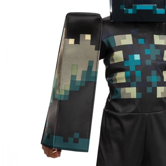 Minecraft Warden Deluxe Costume