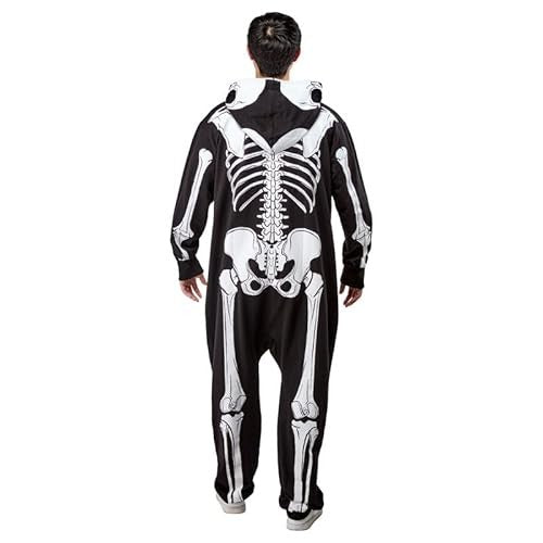 Adult Skeleton Zip Up Comfy Wear