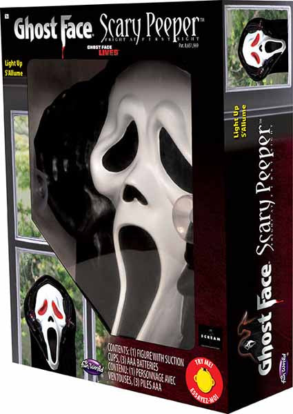 Light-Up Ghost Face Window Peeper