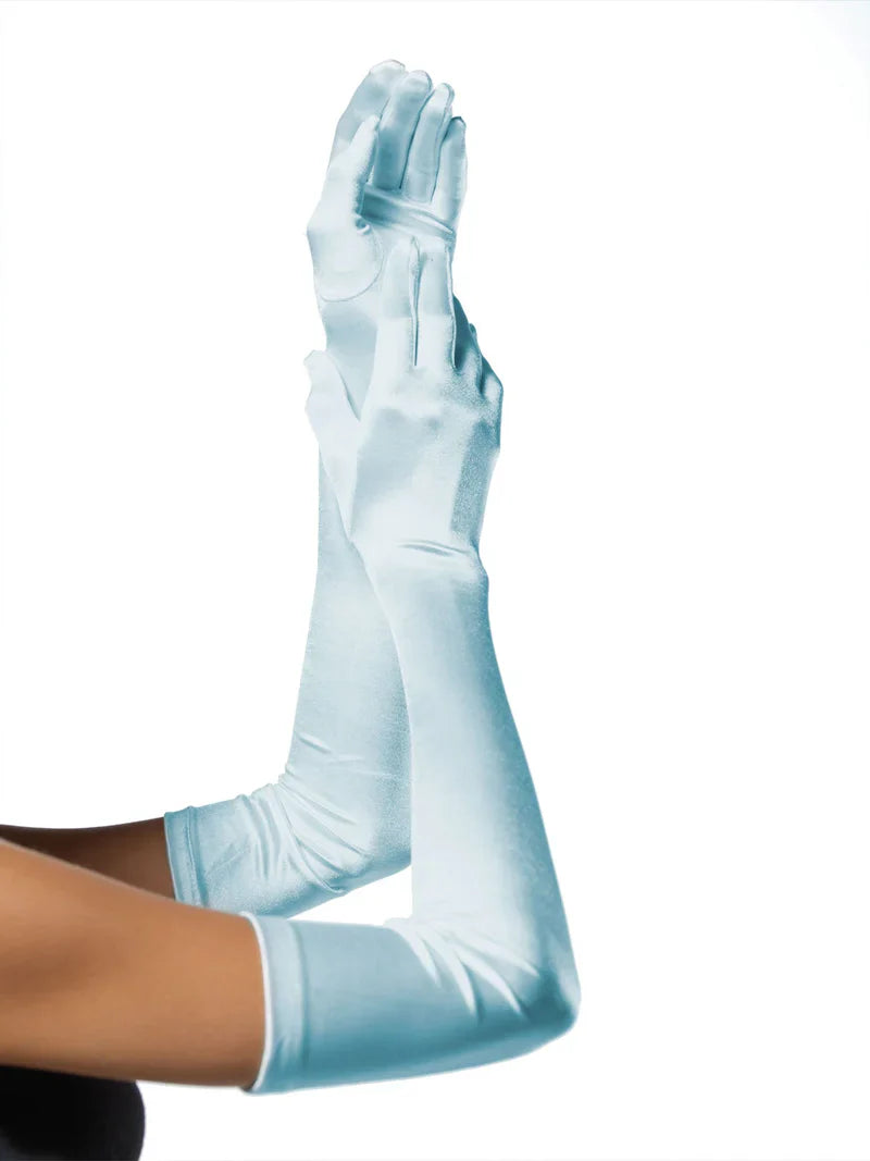 Extra Long Satin Opera Gloves
