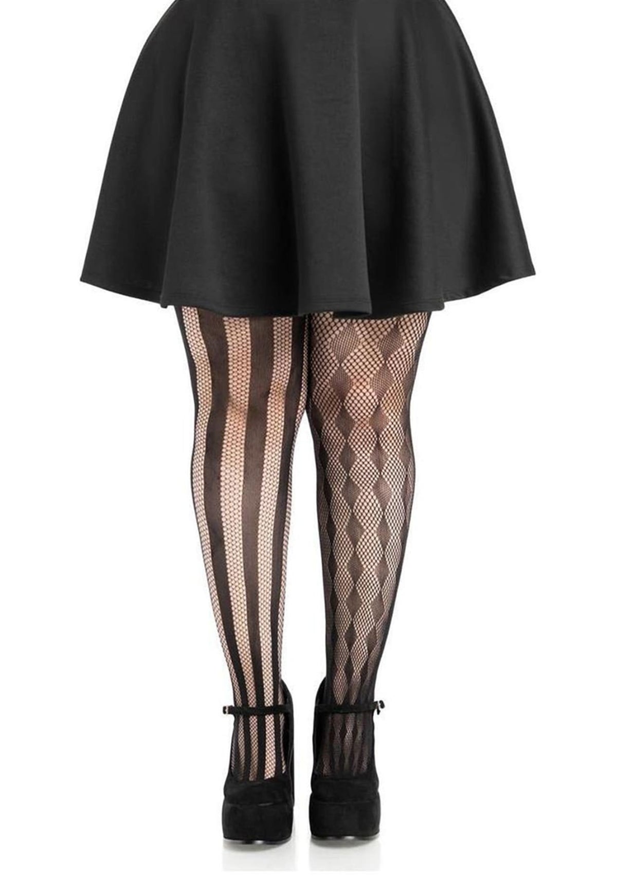 Harlequin Net Tights