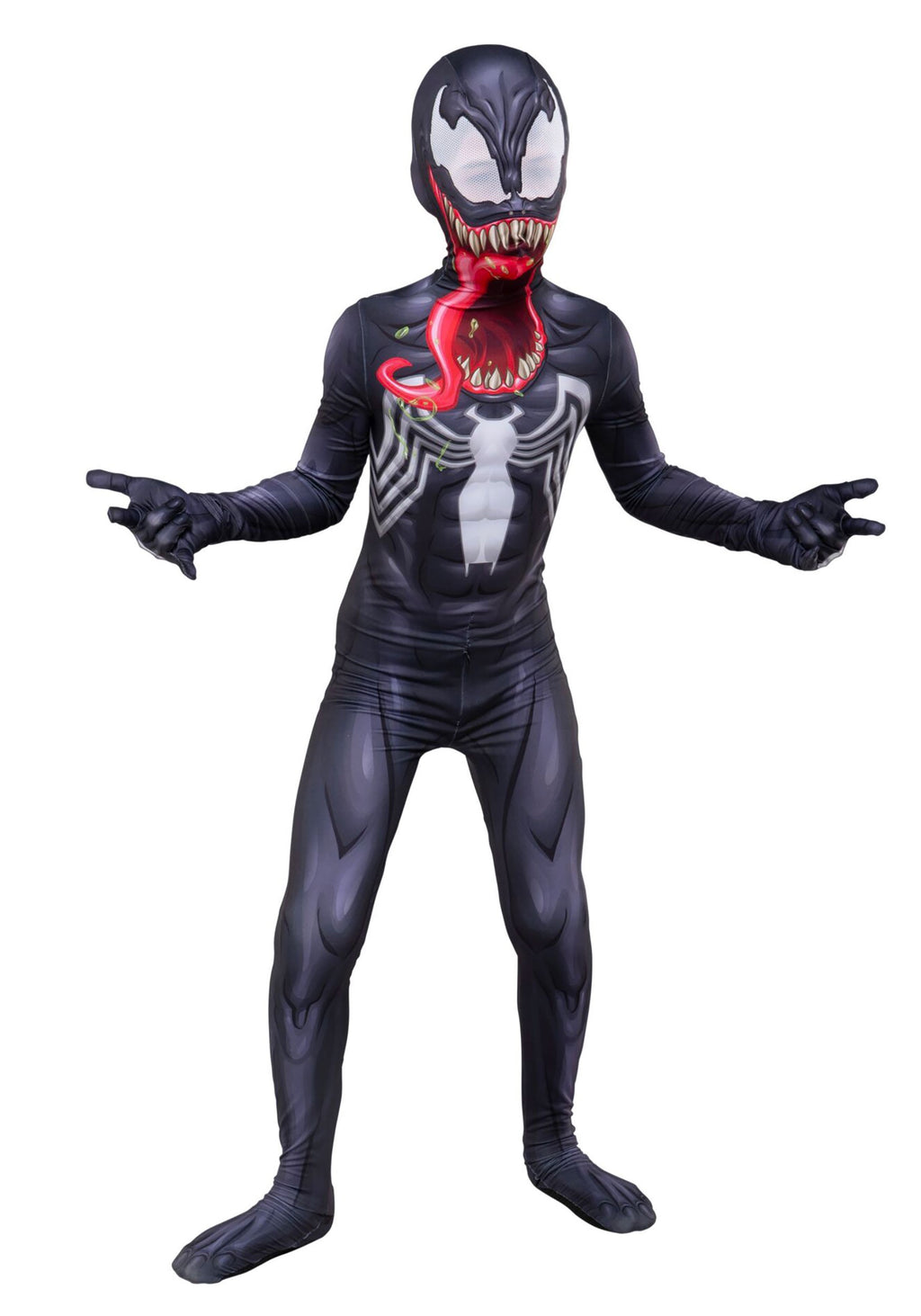 Yth Zentai Suit Costume Venom