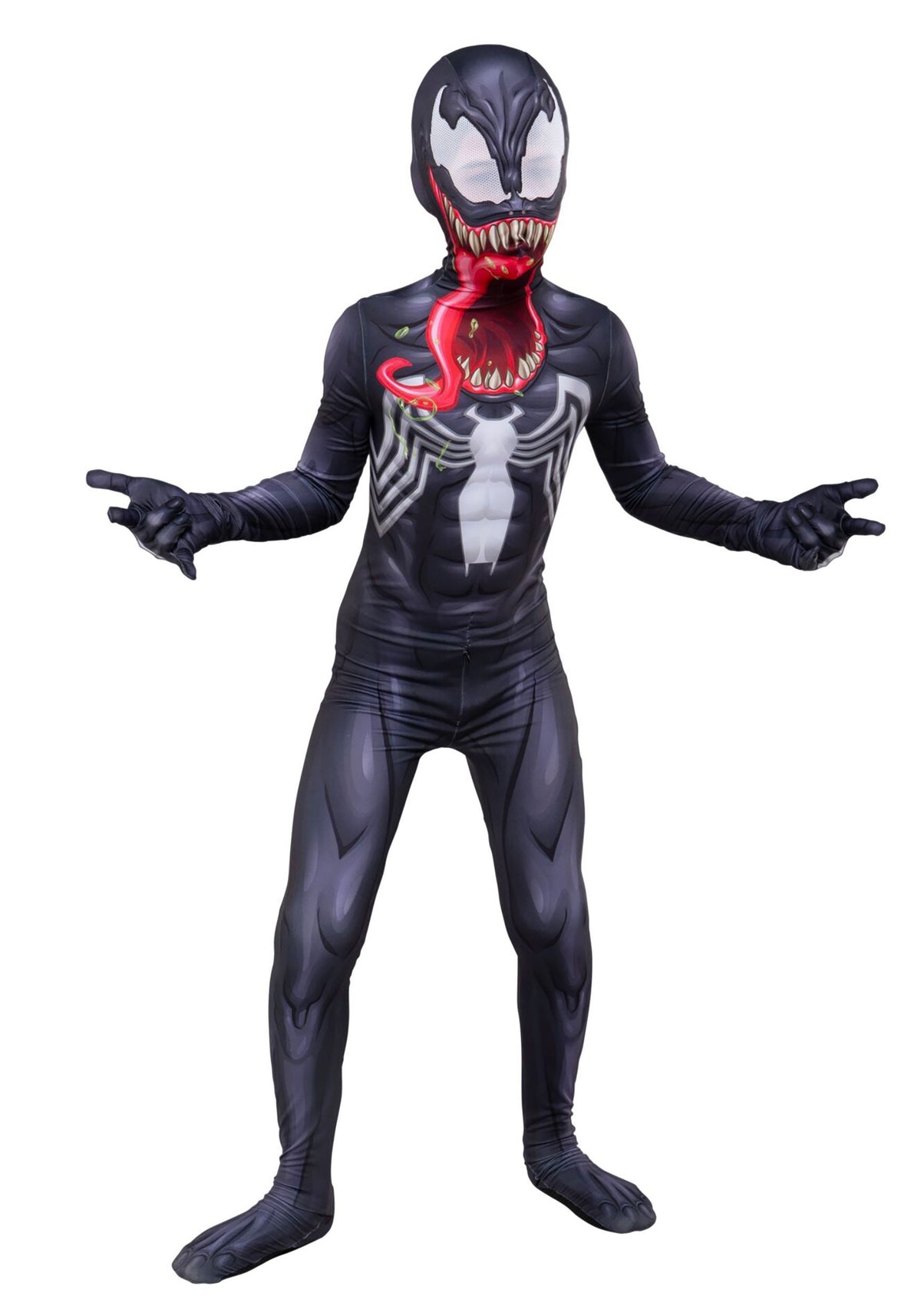 Yth Zentai Suit Costume Venom