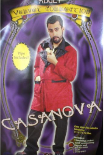 Classic Smoking Jacket Costume