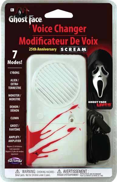 Ghostface Deluxe Voice Changer