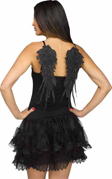 White Applique Wings