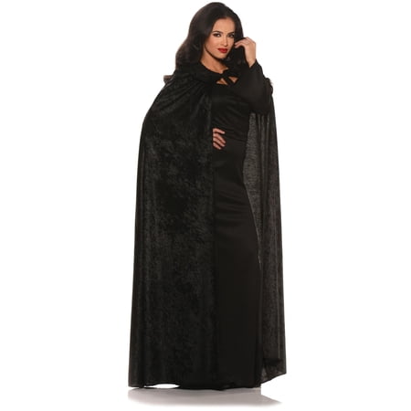 Velvet Cape With Collar
