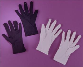 Black Nylon Gloves