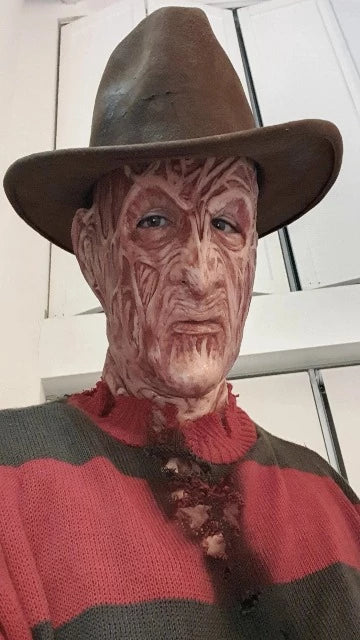 Freddy Krueger Deluxe Teen Fedora-Chapeau - SoulofHalloween