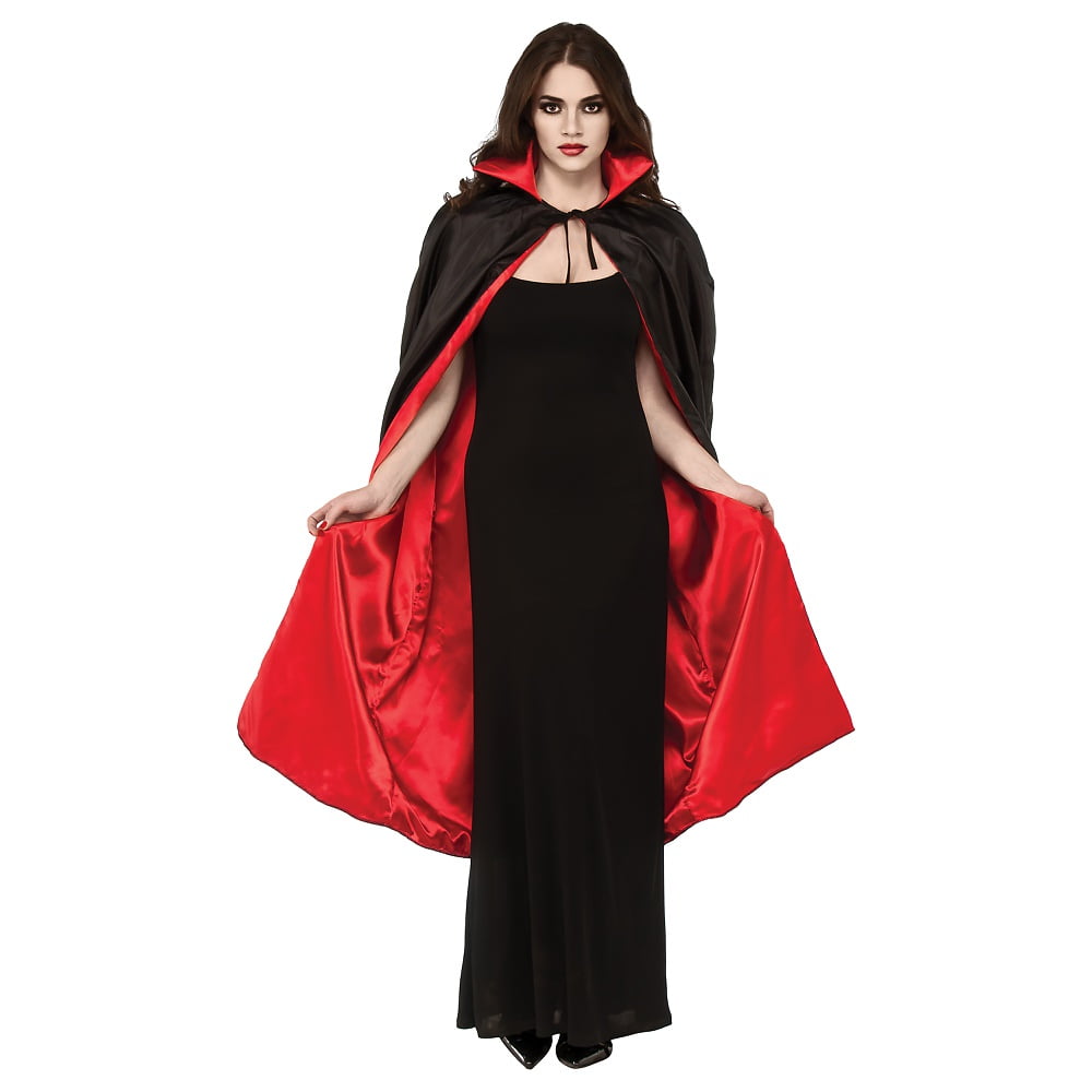Lined Satin Cape
