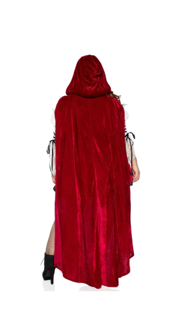 Plus Storybook Red Riding Hood Costume