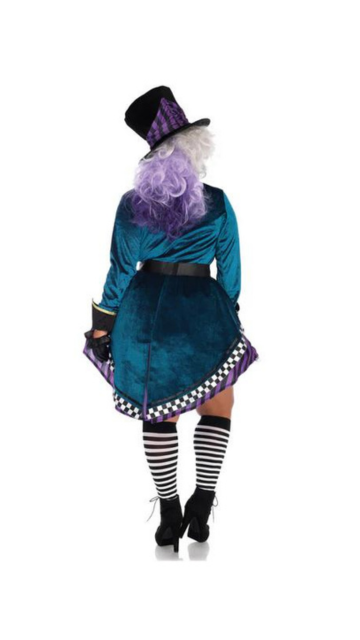 Plus Delightful Mad Hatter Costume