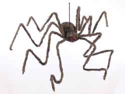 90" Hairy Posable Spider