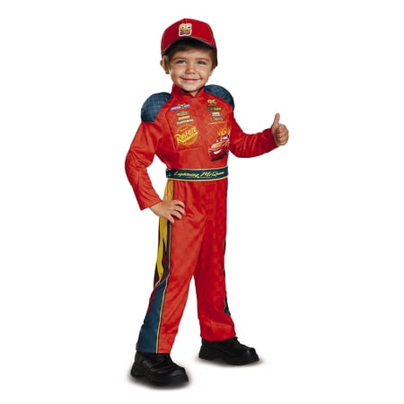 Toddler Lightning Mcqueen Costume