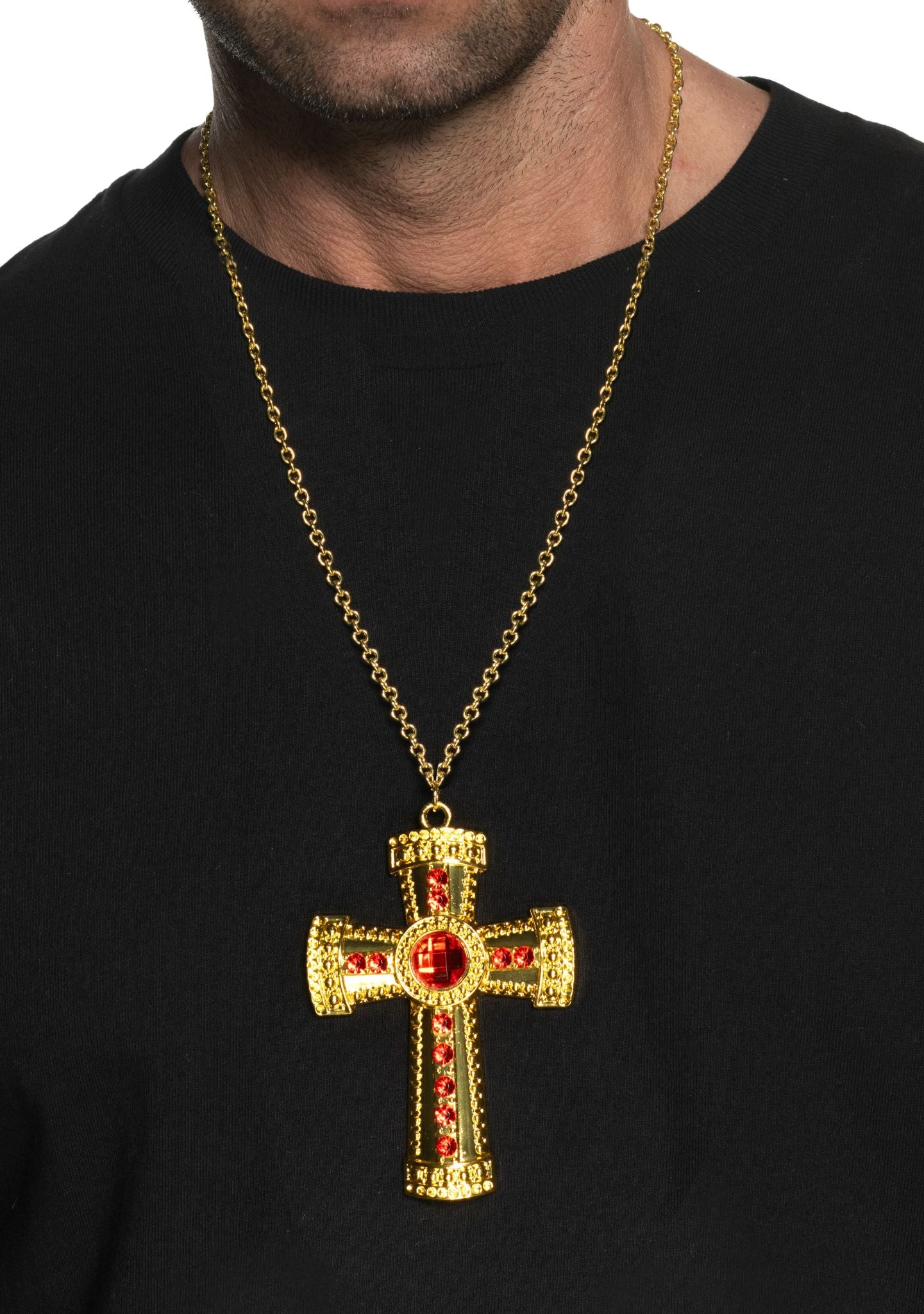 Cross Jewel Body Art