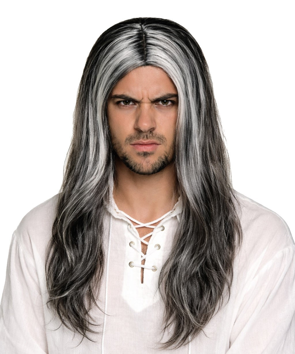 Men'S Vampire Wig Long